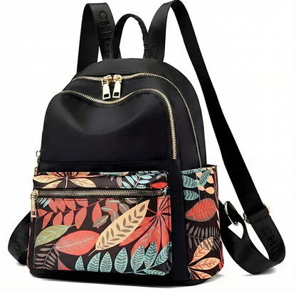 Floral Printed Backpack