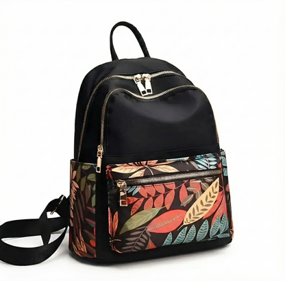 Floral Printed Backpack