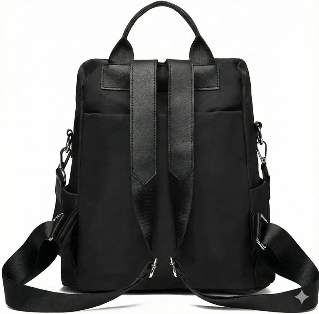 Classy Black Backpack for Women