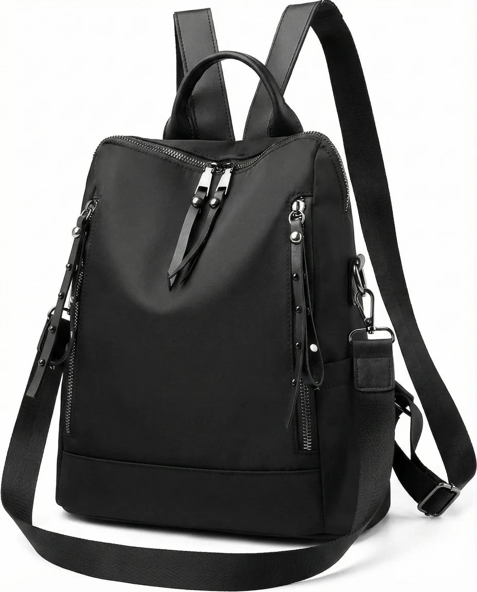Classy Black Backpack for Women