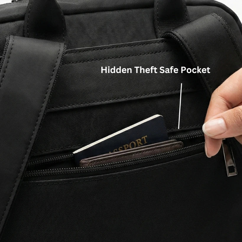 Classy Black Backpack for Women