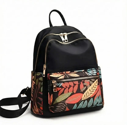 Floral Printed Backpack
