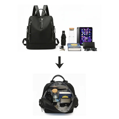 Classy Black Backpack for Women